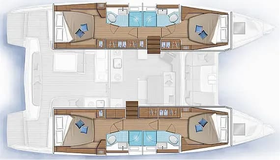 Lagoon 46 in Mykonos / Tourlos Marina - Photo 2