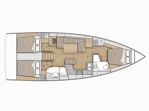 Oceanis 40.1 in Split / ACI Marina Split - Photo 2