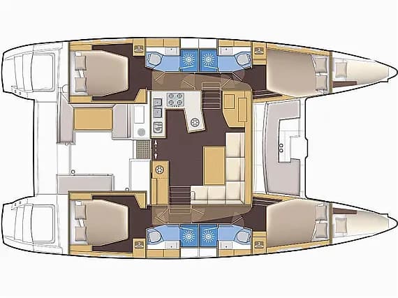 Lagoon 450 in Šibenik / D-Marin Marina Mandalina - Photo 2