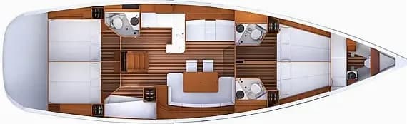 Jeanneau 53 in Athens / Alimos Marina - Photo 2