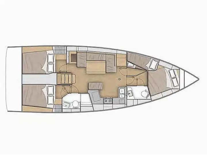Oceanis 40.1 in Lavrion Main Port - Photo 4
