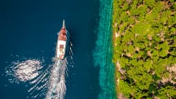 Motor sailer in Split / Port of Split / East Harbour thumbnail 6