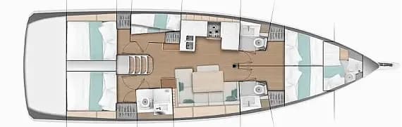 Sun Odyssey 490 in Tenerife / Las Galletas / Marina del Sur - Photo 2