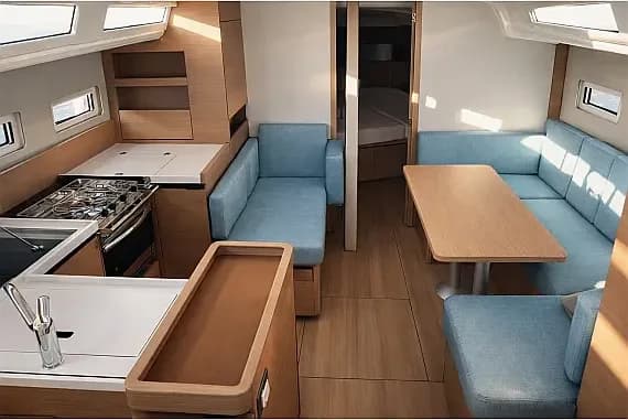 Sun Odyssey 410 in Rome / Marina di Nettuno - Photo 3