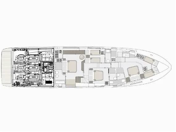 Azimut 82 Fly in Šibenik / D-Marin Marina Mandalina - Photo 2