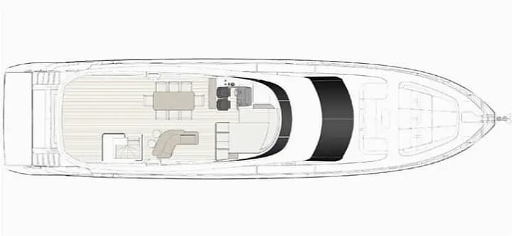 Azimut 82 Fly in Šibenik / D-Marin Marina Mandalina - Photo 5
