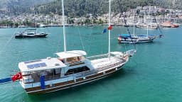Gulet in Fethiye port thumbnail 14