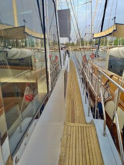 Gulet in Fethiye port thumbnail 9