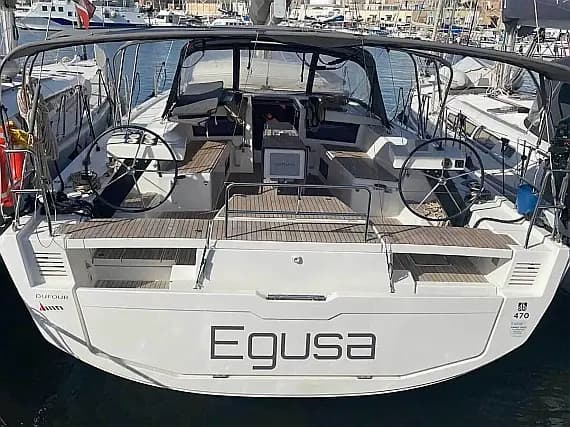 Dufour 470 in Sardinia / Cagliari / Marina di Cagliari - Photo 1