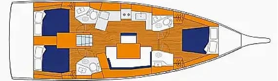 Oceanis 461 in Dubrovnik / ACI Marina Dubrovnik - Photo 2