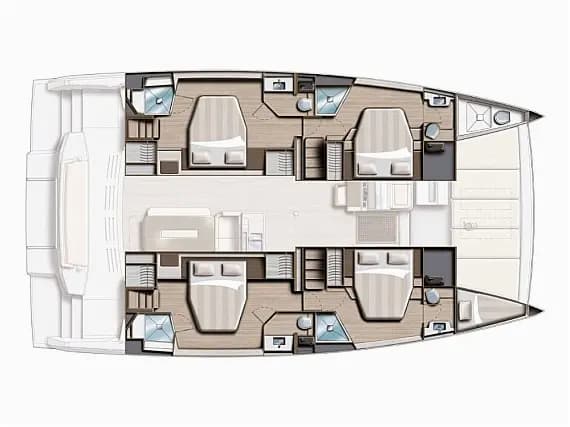 Planul punții pentru Bali 4.8 in Lavrion Main Port