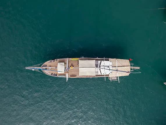 Gulet in Fethiye port - image 1