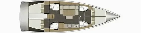 Dufour 460 Grand Large in Corfu / Gouvia / D-Marin Marina Gouvia - Photo 2