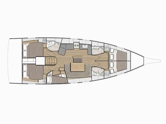 Oceanis 46.1 in Pomer / ACI Marina Pomer - Photo 2