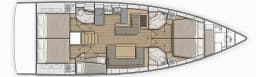 Oceanis 51.1 in Lefkada / Nikiana Marina thumbnail 5