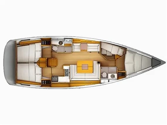 Sun Odyssey 439 in Salerno / Marina d'Arechi - Photo 2