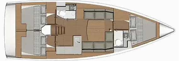 Dufour 390 Grand Large in Marmaris / Netsel Marmaris Marina - Photo 2