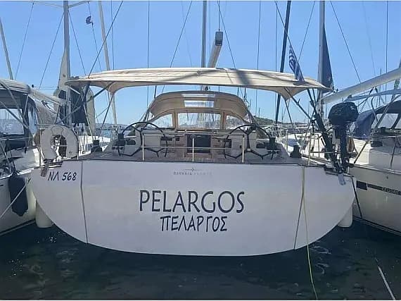 Bavaria C57 in Lavrion Main Port - Photo 1
