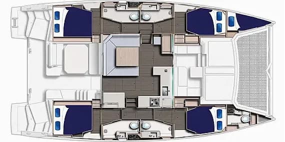 Leopard 45 in Sicily / Furnari / Marina Portorosa - Photo 2