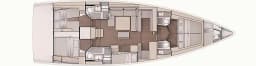 Dufour 530 in Lavrion / Olympic Marina thumbnail 21