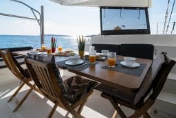 Lagoon 50 in Paros port thumbnail 12