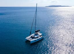 Lagoon 50 in Paros port thumbnail 7