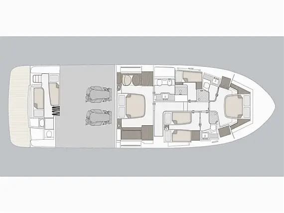 Azimut Magellano 66 in Split / ACI Marina Split - Photo 3