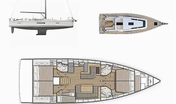 Oceanis 51.1 in Athens / Alimos Marina - Photo 2