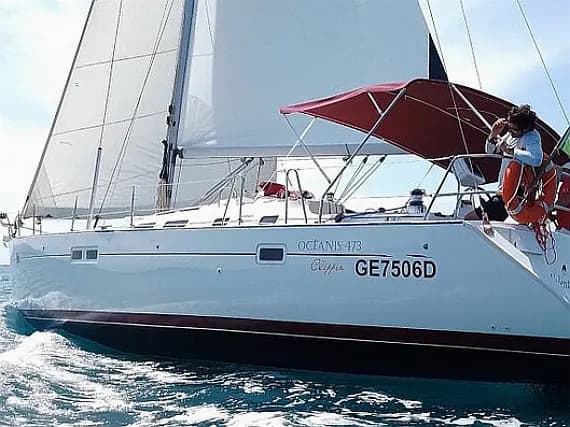 Oceanis 473 in Talamone Port - image 1