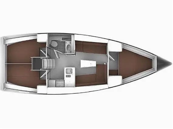 Bavaria Cruiser 37 in Fethiye / Ece Marina - Photo 2