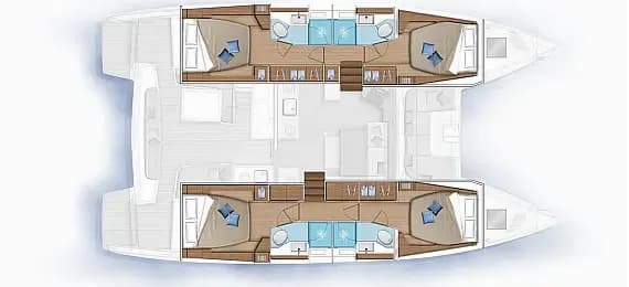 Lagoon 46 in Rhodes New Marina - Photo 2