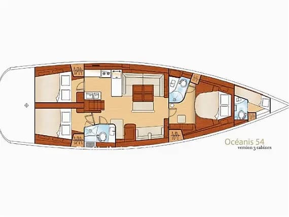 Oceanis 54 in Koh Chang - Photo 2