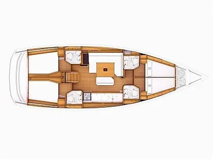 Sun Odyssey 479 in Marmaris Yacht Marina - Photo 2