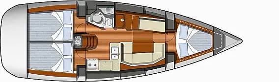 Sun Odyssey 36i in Vinišće - Photo 2