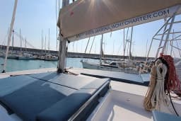 Dufour Catamaran 48 in Sardinia / Olbia / Marina Golfo Cugnana thumbnail 13
