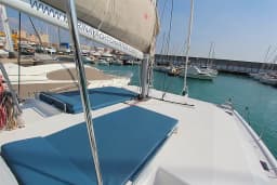 Dufour Catamaran 48 in Sardinia / Olbia / Marina Golfo Cugnana thumbnail 14