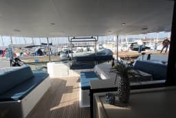 Dufour Catamaran 48 in Sardinia / Olbia / Marina Golfo Cugnana thumbnail 3