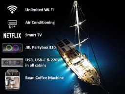 Gulet in Göcek Mucev Marina thumbnail 10