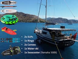 Gulet in Göcek Mucev Marina thumbnail 13