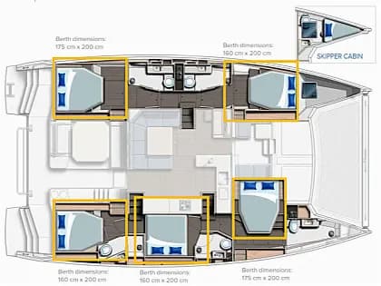 Leopard 50 in Split / ACI Marina Split - Photo 2