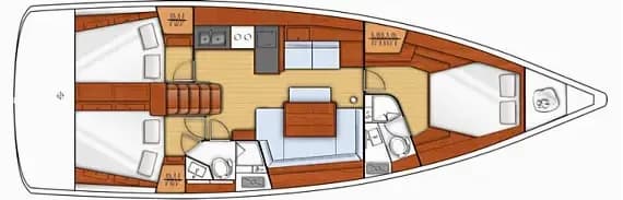 Oceanis 45 in Orhaniye / Marti Marina - Photo 2