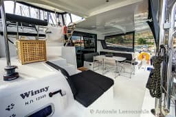 Lagoon 42 in Syros / Finikas port thumbnail 4
