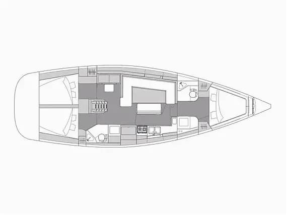 Elan Impression 45.1 in Trogir / SCT Marina Trogir - Photo 2