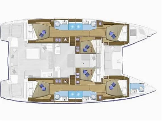 Lagoon 50 in Trogir / ACI Marina Trogir - Photo 3