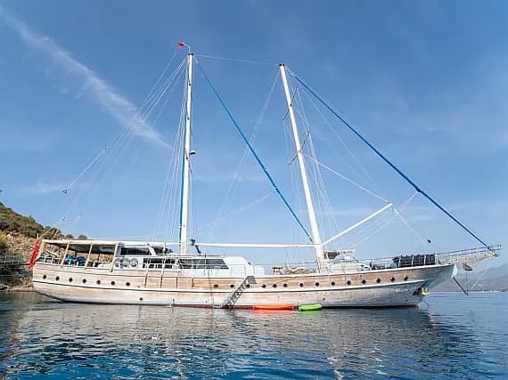 Gulet in Fethiye port - image 1