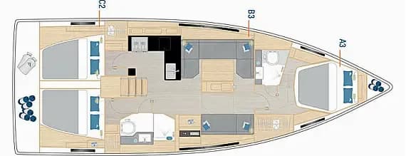 Hanse 410 in Fethiye / Lykia Yacht Club - Photo 2