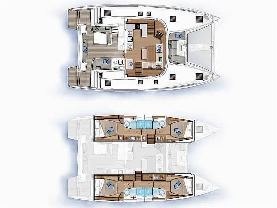Lagoon 46 in Trogir / SCT Marina Trogir - Photo 2