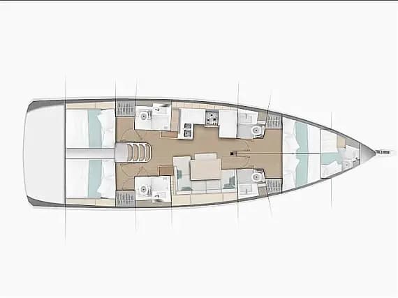 Sun Odyssey 490 in Primošten / Marina Kremik - Photo 2