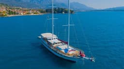 Gulet in Fethiye port thumbnail 6