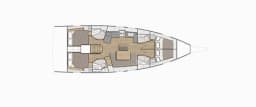 Oceanis 46.1 in Sardinia / Cannigione thumbnail 5